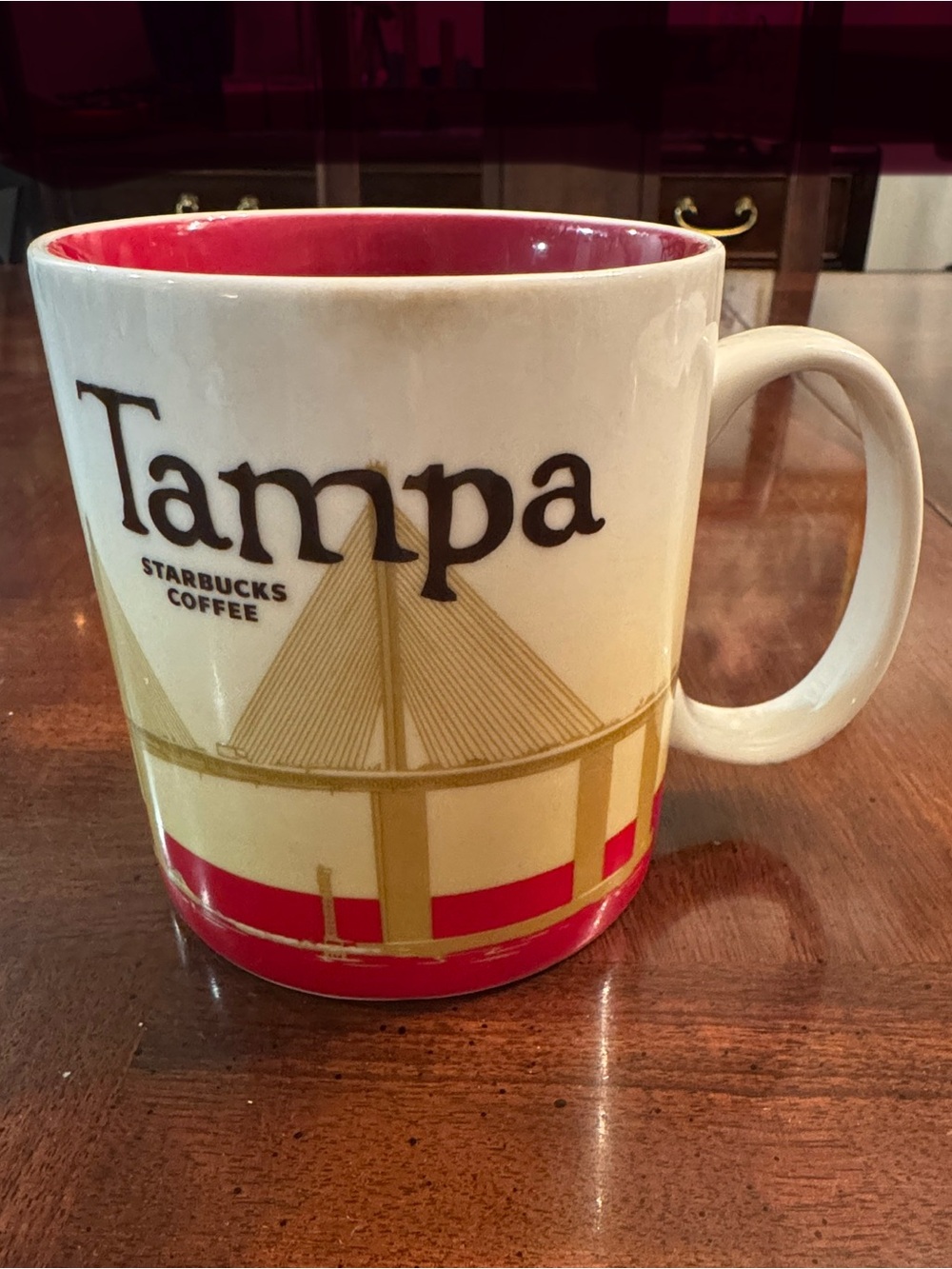 Starbucks 2011 Tampa Global Icon Collector Series 16 Oz Coffee Tea Mug Cup